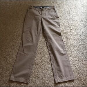 Eddie Bauer Tan Straight Leg Chinos